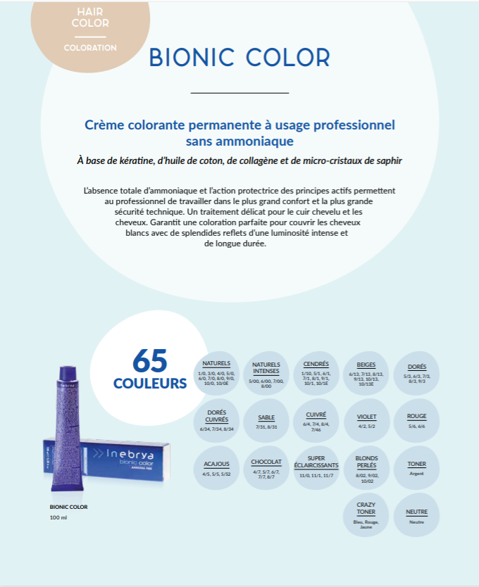 Bionic - coloration sans amoniaque 
