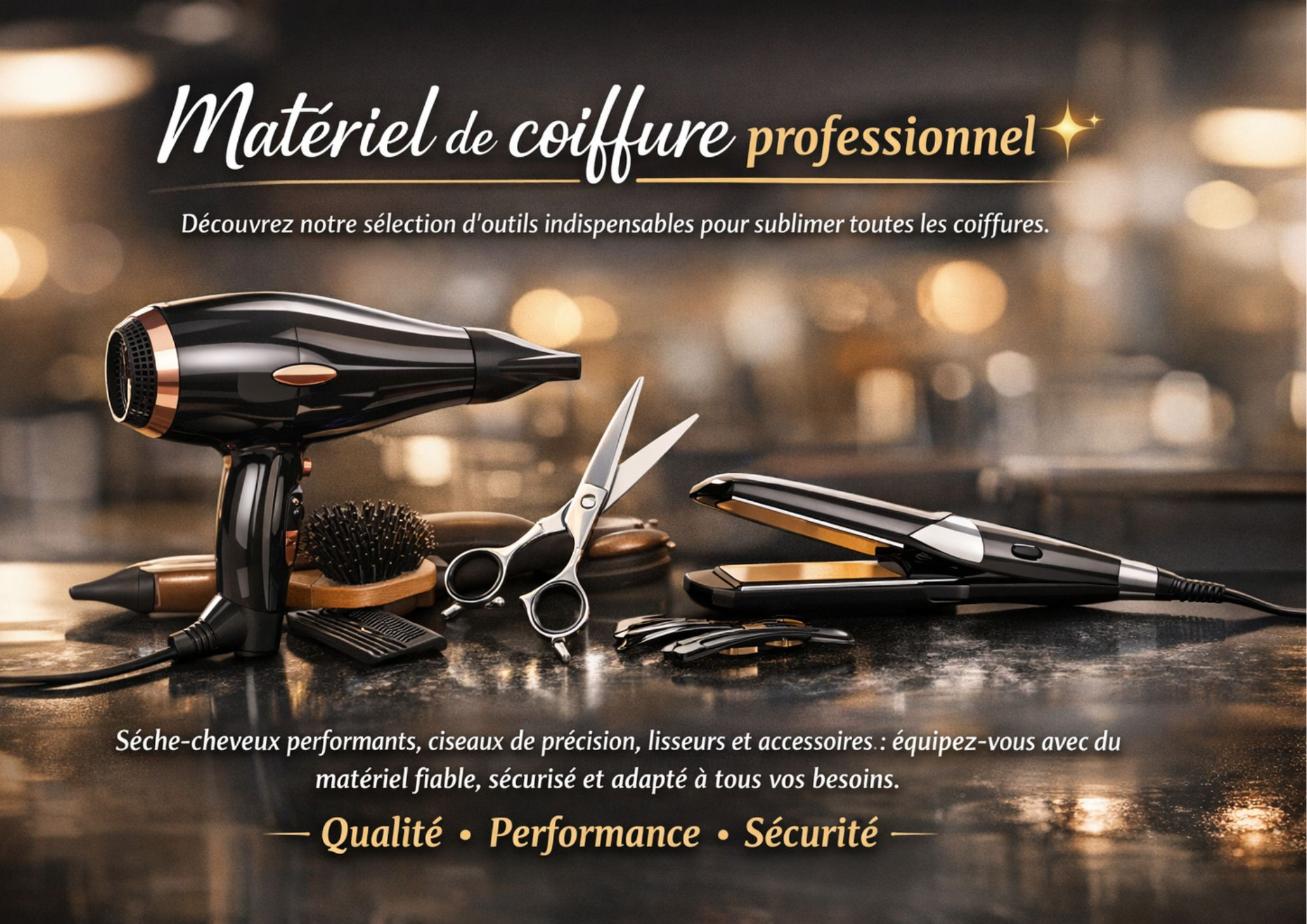 Matériel de coiffure