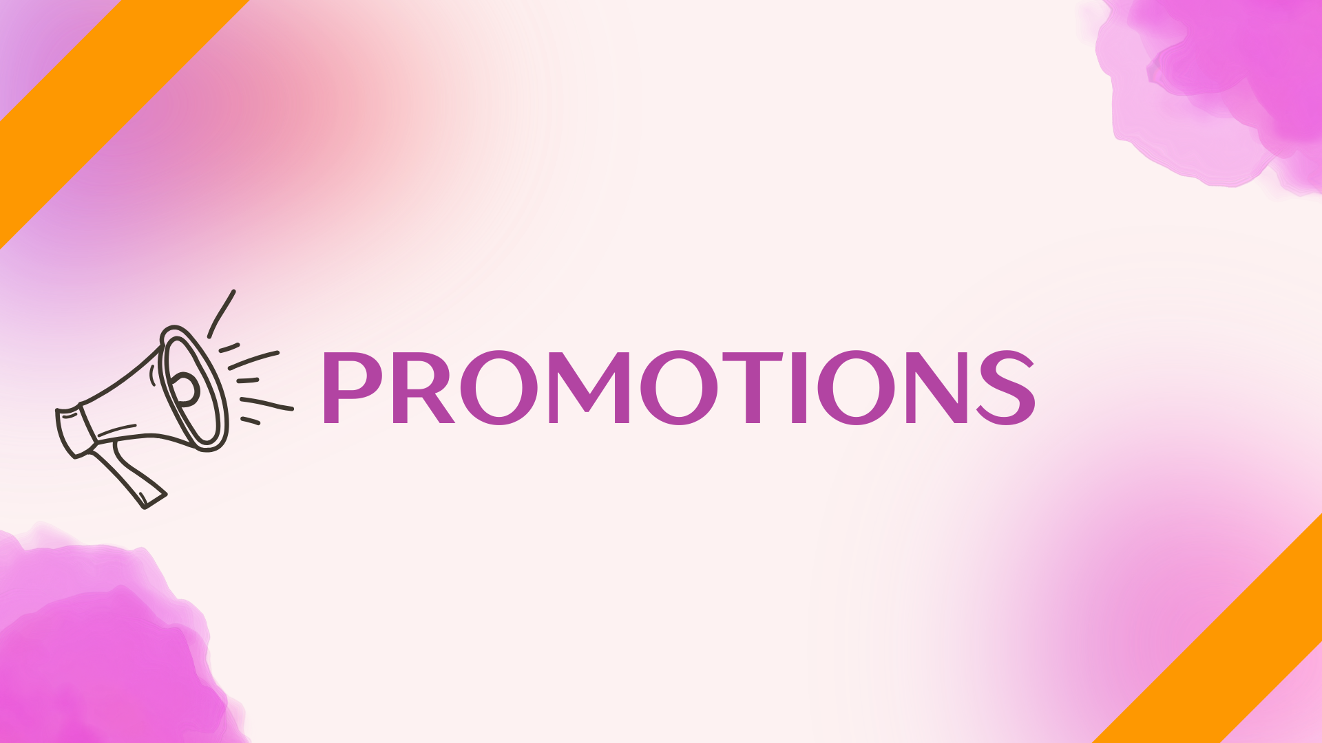 PROMOTIONS PROMOTIONS