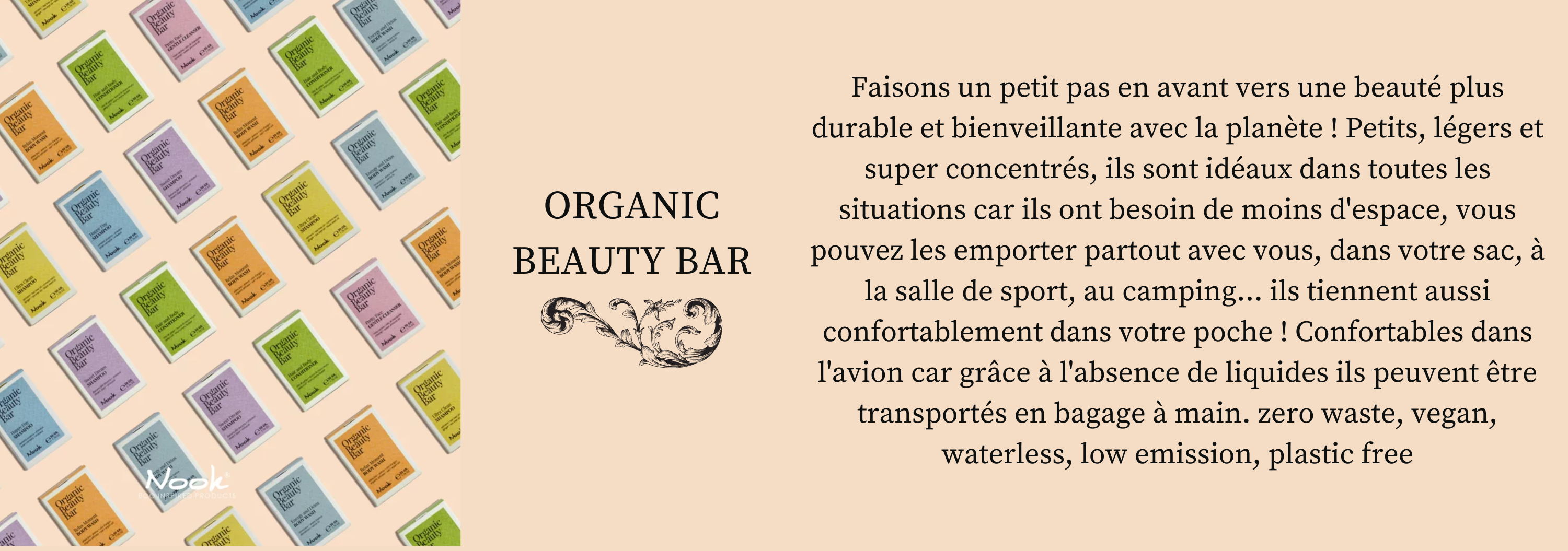 Organic beauty bar 