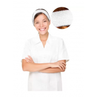 Bandeau d'esthétique Brigitte blanc