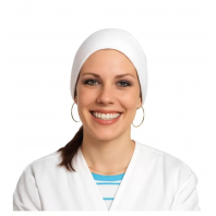 Bandeau d'esthétique Elisa blanc