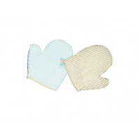 Gant de massage sisal + éponge
