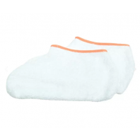 Chaussons pédicure eponge blancs x2