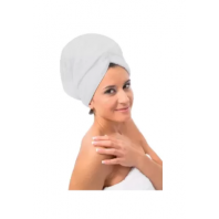 Gant éponge blanc soins et toilette