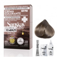KIT COLOR COMPLEX SANYKAY + BLOND CENDRE 7.1
