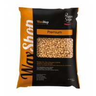 Perles de cire chaude à épiler 800g doré