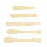 Spatules en bois réutilisables 