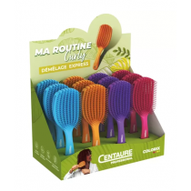 Présentoir12 brosses Curly Colorix