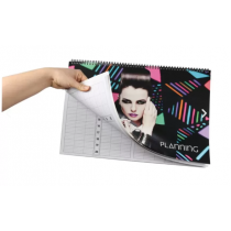 Carnet de rendez-vous 42x30cm 12 colonnes 200Pages