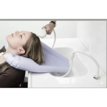 Lave-tête Gonflable avec Fermeture à Velcro