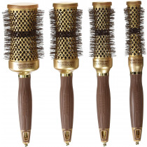 BROSSE NANO THERMIC CONTOUR THERMALE CERAMIC + ION OLIVIA GARDEN