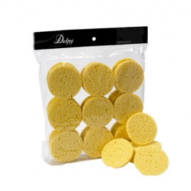 50 EPONGES CELLULOSE 63mm x7mm