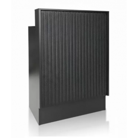 MEUBLE CAISSE PM AOSTA NOIRE Larg 70 cm P