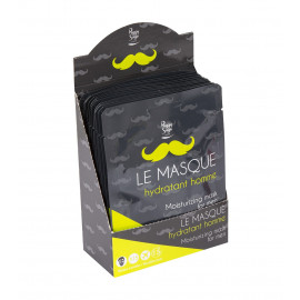 Présentoir 15 masques hydratant homme