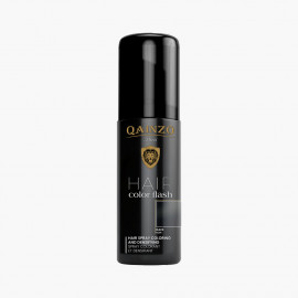 HAIR SPRAY COLOR FLASH NOIR-QAINZO 150ML