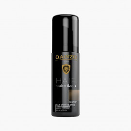 HAIR SPRAY COLOR FLASH CHATAIN CLAIR QAINZO-150ML