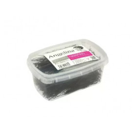 Epingles ondulées/perlées Kifix noir (7cm) 500gr