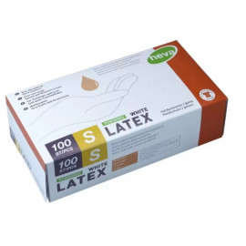 GANTS S LATEX x100 LATEX POUDRE  ONE-SHUT