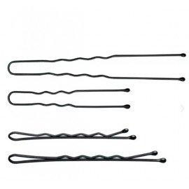 Epingle+PincesNoir Distr-Box 200pcs Taille assort.