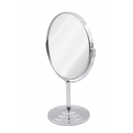 Miroir 21 cm grossissant x5  avec pied support
