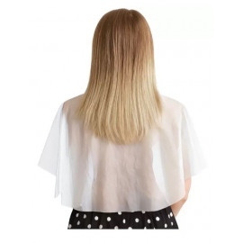 Biowell Cape color avec attaches 84x63cm x100pcs