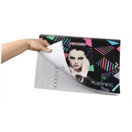 Carnet de rendez-vous 42x30cm 12 colonnes 200Pages