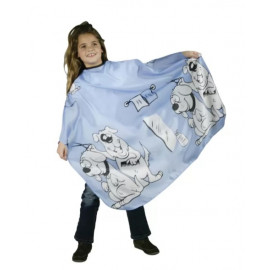 Peignoir Cape Enfant Dogy Cut Bleu