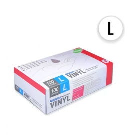 Gant vinyle transparent x100 LARGE
