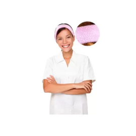 Bandeau d'esthétique Brigitte rose