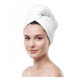 Serviettes microfibre blanches (50x90cm) x12