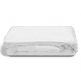 Housse Mercury blanc 100% coton (200x90cm) 