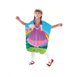 Peignoir cape enfant dessin ELSA-QUEEN