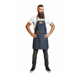 Tablier JIMY toile Jean et laniere