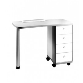 Table Manuc ECO-LAQ  Blanche  98x48x75 cm