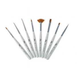 Kit 8 Pinceau Prof Nail-Art - IB