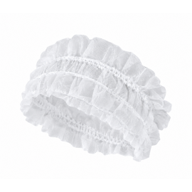 Bandeaux froncés jetables 100pcs