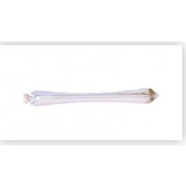 Bigoudis blanc/rose (91x7mm) x12