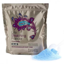 Life Poudre Décolorante Bleu (500Gr) - Farmavita