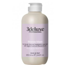 3DeLuxe Masque cheveux Blond et Méchés- (250ml)