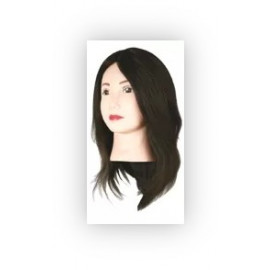 Tête Suky Chev Natur Noir  30/40Cms