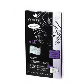 Alu Pro Gauffre Boite 200     22X12Cmx18Micron