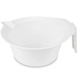 Bol à teinture blanc avec poignée