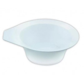 Bol Teinture Blanc Bord Simple