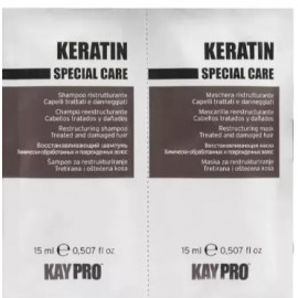 KAYPRO Keratin shampoo + Mask 2 x15 ML