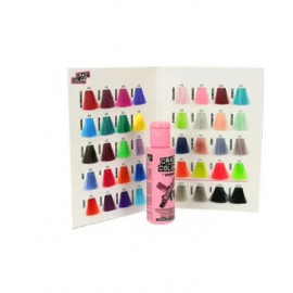 Nuancier CrazyColor livret15*21cm avec 40méchettes