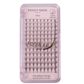 Cils spikes - peggy lashes pro manga D-0,05 10 à 15mm