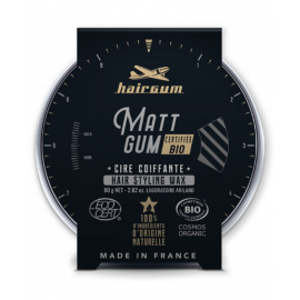 CIRE COIFFANTE MATT GUM 80G CERTIFIE COSMOS ORGANIC
