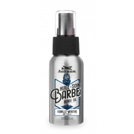 HAIRGUM BARBER HUILE BARBE VANILLE MENTHE 40ML