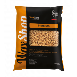 Perles de cire chaude à épiler 800g doré